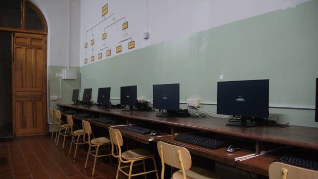 Aula de Informática de Secundaria