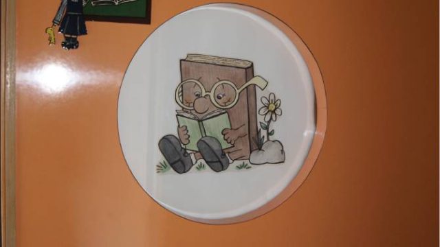 Entrada al Biblioteca de Primaria