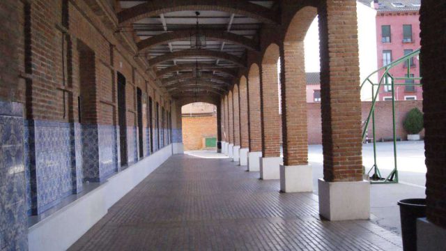 Vista de los porches