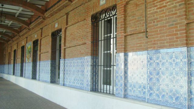 Vista de los porches