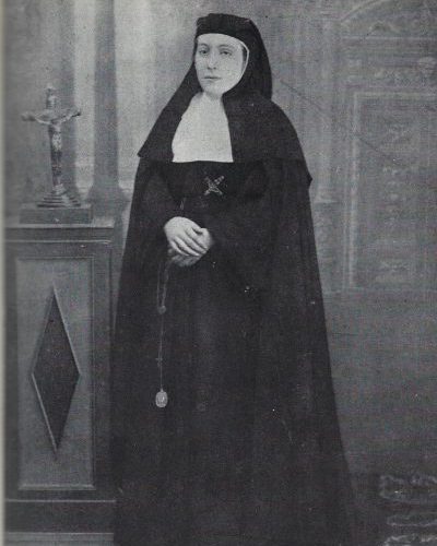 m_cointa La M. Coínta Jáuregui con el hábito antiguo de la Compañía de María de Tudela. FOTO: Archivo ONS Talavera