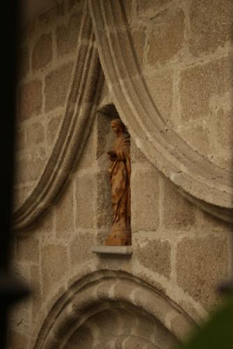 Imagen de la Inmaculada en la fachada