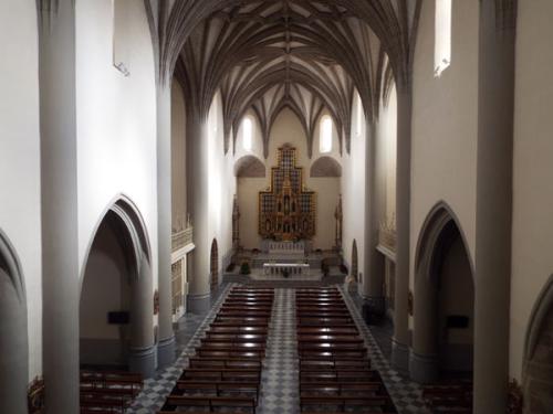 Vista de la nave central