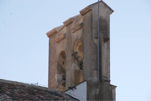 Detalle del campanario